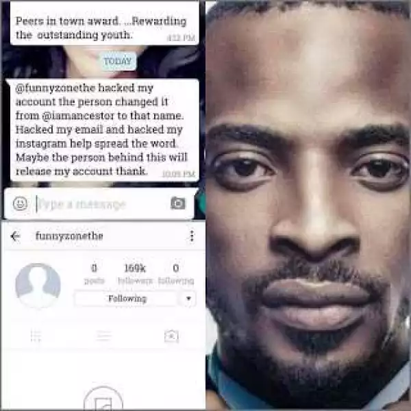 Music Star 9ice Instagram Gets Hacked On His Birthday [Photos]
